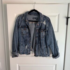 Maurices Jean jacket. EUC- Non- smoking home